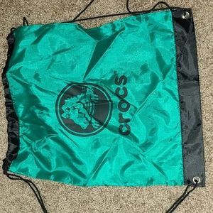 Crocs drawstring backpack